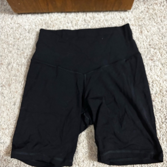 Aerie Black Bike Shorts - Picture 1 of 1